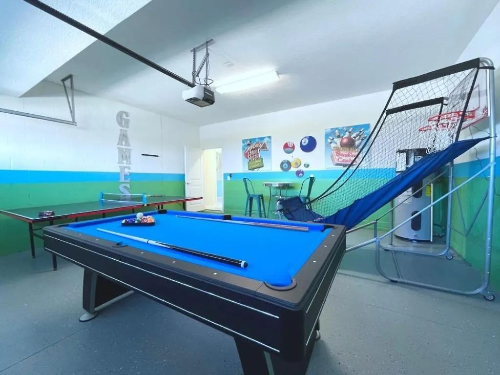 Holiday home Beautiful 6 Bed Pool Game Spa Home Champions Gate Home Davenport